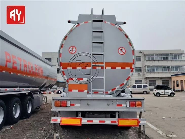 Fuel Transport Aluminum Tanker Trailer high quality